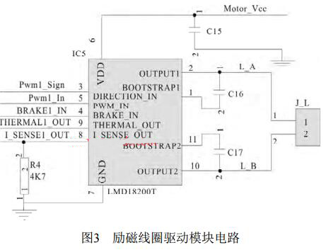 电磁流量计励磁线圈驱动模块电路