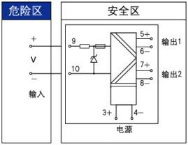 隔离安全栅接线图